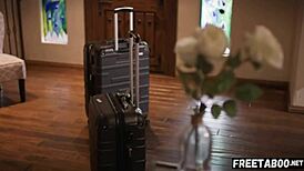 I'm Nicole Doshi, cheating by riding my boyfriend's brother's big cock behind his back