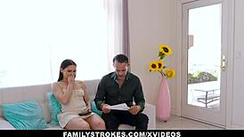 Big Tit Teen Fucks Stepdaddy