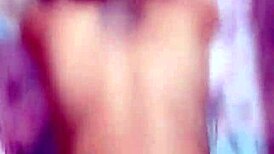 Latina girlfriend bent over for doggystyle creampie