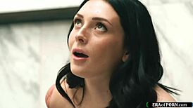 Charlotte Sins Gets Caught In The Shower By Her Roommate.