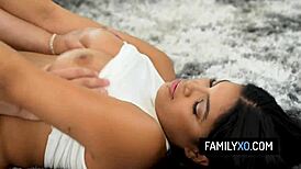 Bratty Stepbro and Busty Stepsis - Maya Farrell