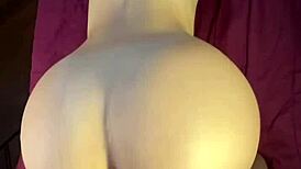 Young Couple In Doggy Style With Big Ass