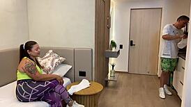 My Neighbor John Smith Licks My Big Ass And Fucks Me Doggy In His Apartment