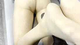 Horny Mature Rita Sucks Black Cock in POV, Ending with Cumshot