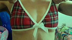 Compilation of Muscled Fitness Women with Hairy Big Clits and Natural Tits