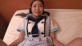 Cute Japanese School Girl Cosplayer Secret Video 5!