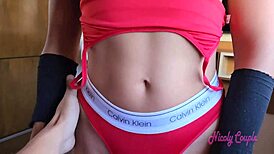 Novinha Safada Begs For Creampie Inside Pussy