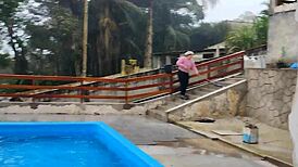 Give me a blowjob in the bathroom