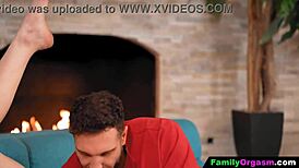 On Sausage Day, a family guy tongues his friend's stepdaughter in a juicy taboo encounter