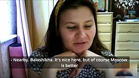 Brunette neighbor girl next door moans in tight panties during solo pov video chat