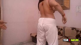 Naughty Amateur Indian Fucking A Tinder Guy Hot In Hd Blowjob And Anal