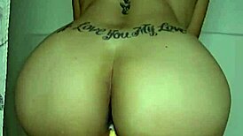 Fucking Rainbow Dildo With Intense Pleasure