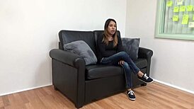 Mandy Mynxx Chokes And Gags On Hard Cock