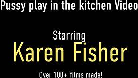 Sultry cougar karen fisher sucks your cock and gets your cum with big ass tits cougar ass pov dirty talk sucking blonde heels cock.