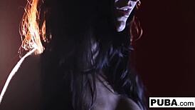 Kendall is having so much fun masturbating her wet pussy all by herself!