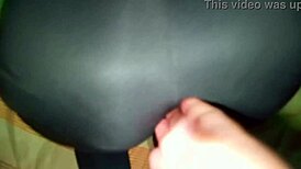 mature uncle bends over young stepdaughter for taboo doggystyle pov
