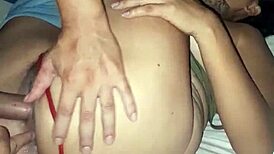 enjoying the impressive ass of my sister-in-law after the party homemade video