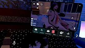 Hey, Mistress Megara is having so much fun dominating today in VRChat ERP!