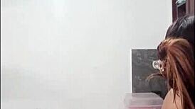 Cute and SEXY woman COOKING NAKED