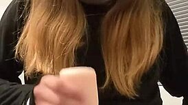 transgirl fucks fleshlight in full video.