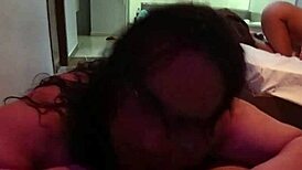 troca de casal com a bbw acabou com o cuzinho gozadinho