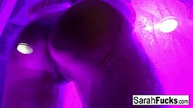 Artistic wet masturbation with bad ass tattooed milf