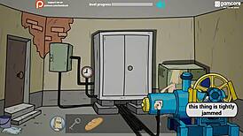 Fuckerman Enjoys Big Asses On Campus