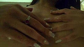 blue panties solo - 10 min teaser with hairy pussy and ass