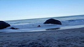 Relaxing beach day turns intriguing for Belch with subtle pleasures