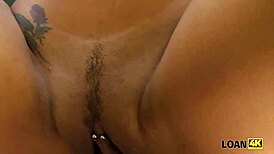 Slutty Latina agrees to sex for cash on Loan4K!