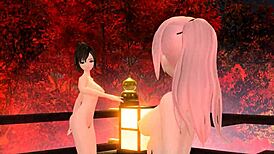 i admire megurine luka and meiko in full nude goddess bodies