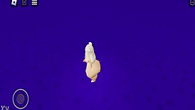 Roblox Character Depicted As Hot Naked Girl In Virtual World