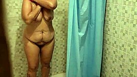 Did you see me getting a blowjob from my friend's mom in the shower?