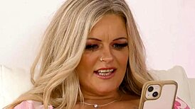 Blonde milf Niki delivers intense blowjob and doggystyle