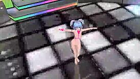 Hatsune Miku In Nude Bunny Costume. Full Nude Mod For Project Diva.