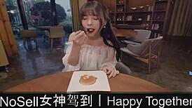 detailed dating game scene with happy couple part 02