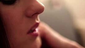 Beautiful european babe toys her asshole in lingerie