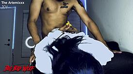 A Wolf Fucks Sheep's Pussy