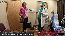 Lilly jade's first gyno exam, so exciting 😏