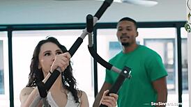 Teen Handles Big Black Cock with Skill