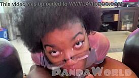 mmff double bbc blowjob with ebony and blonde sluts