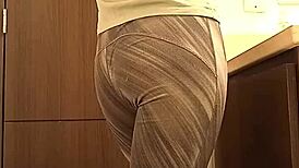 Hidden Camera Catches Latina Teen In Intimate Bathroom Moments!