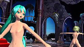 Hatsune Miku Nude Goddess