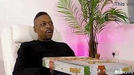 Blonde milf Niki delivers intense blowjob and doggystyle