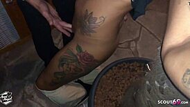 Deutsche Party Schlampe Von Fremden Typen Im Laden Geleckt