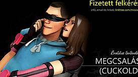 Hungarian Cuckold Cheating With Jerk Off Instructions