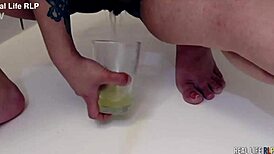 Catherine Boss dominates with rimming, piss drinking, and hard sex!