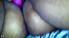Sexual Ebony Bbw Plays With Her Hairy Pussy Using A Vibrator