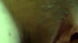 Pov fucking creamy pussy of pregnant blonde girl with braces