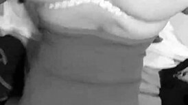 blonde beauty bent over in doggystyle, feeling intense pleasure